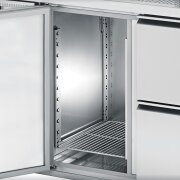 Getränketheke 3 Türen, 2 Schubladen