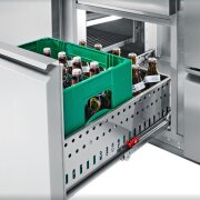 Getränketheke 1 Tür, 6 Schubladen