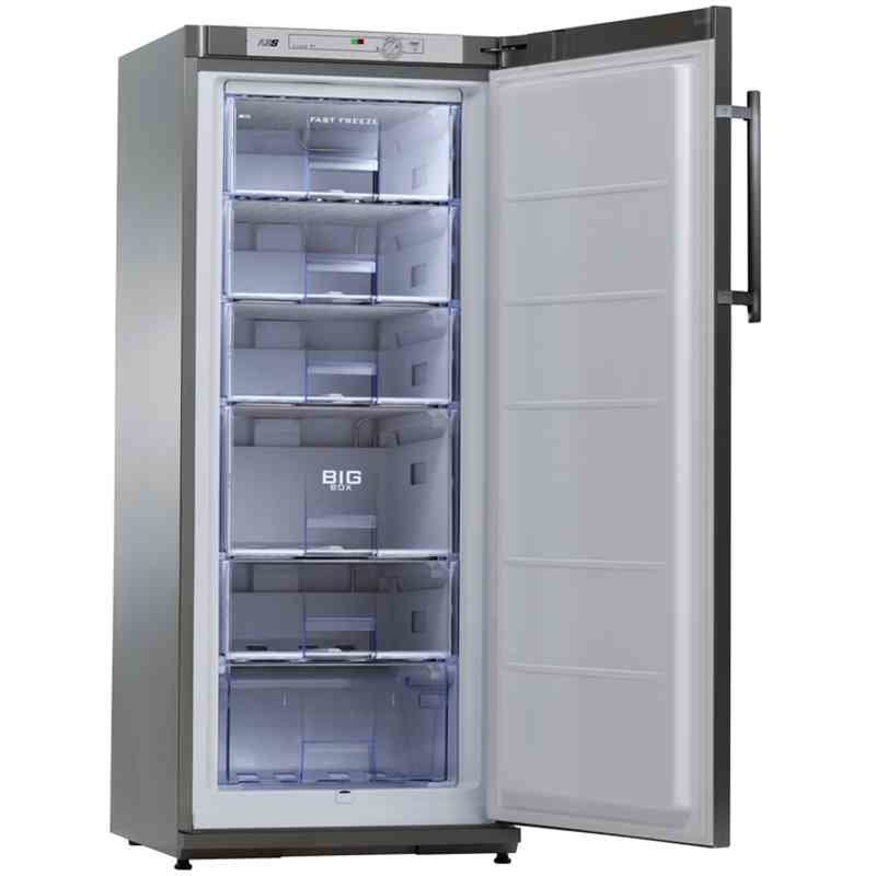 Gastro Edelstahl Tiefkühlschrank mit 6 Schubladen