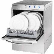 Geschirrspülmaschine mit Reinigerdosier- und Ablaufpumpe
