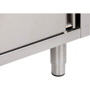KBS Edelstahlschrank mit Schiebetüren