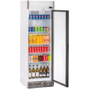 Getränkekühlschrank 372 Liter mit Werbetafel
