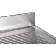 Spülschrank 160x70x85cm, 2 Becken rechts