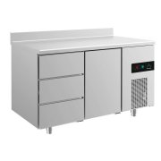 Kühltisch KT2DTA - 3 Schubladen / Tür