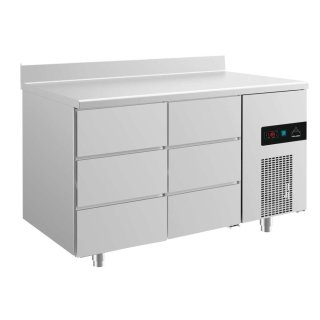 Kühltisch KT2DDA - 6 Schubladen