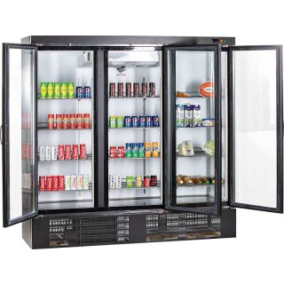 235 L Getränkekühlschrank (Flaschenkühlschrank) mit Glastür. Abschließbar.  weiß. Freistehender Getränkekühlschrank - orange - Gastronomiebedarf &  Großküchentechnik