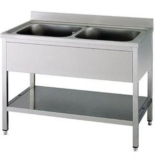 Spültisch 2 Becken