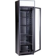 Glastürkühlschrank für Kisten