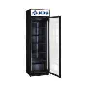 Glastürkühlschrank für Kisten