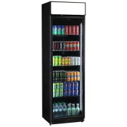Glastürkühlschrank für Kisten