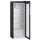 Glastürkühlschrank 347 Liter, schwarz