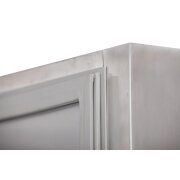 Edelstahlkühlschrank KU 740