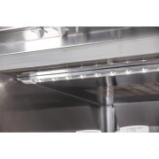 Edelstahlkühlschrank KU 740