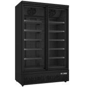 Glastür-Tiefkühlschrank mit 2 Glastüren,...