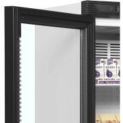 Glastürkühlschrank mit Griff rechts