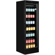 Display Tiefkühlschrank schwarz
