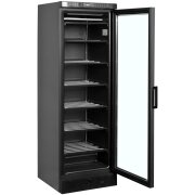 Display Tiefkühlschrank schwarz