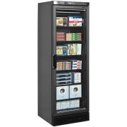 Display Tiefkühlschrank schwarz