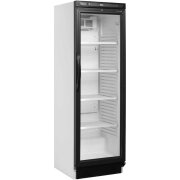 Flaschenkühlschrank mit schwarzer Front