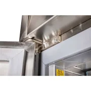 Edelstahlkühlschrank KU 359, Türanschlag rechts
