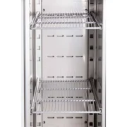 Edelstahlkühlschrank KU 359, Türanschlag rechts